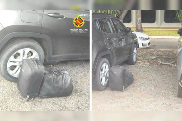 Estacionamento de ministério é isolado após PM encontrar mala suspeita