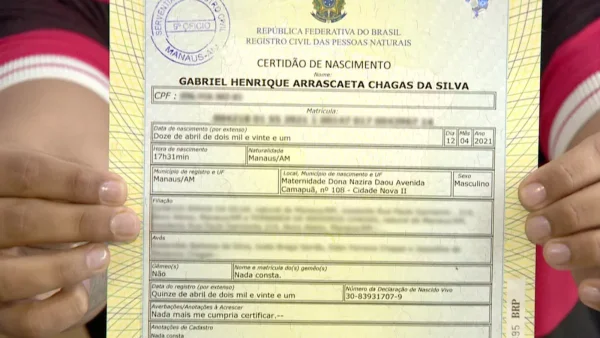 “No sigilo”, pai registra filho como Gabriel Henrique Arrascaeta
