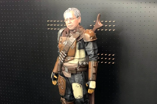 Empresa da Faria Lima faz estátua de Guedes inspirada em Star Wars