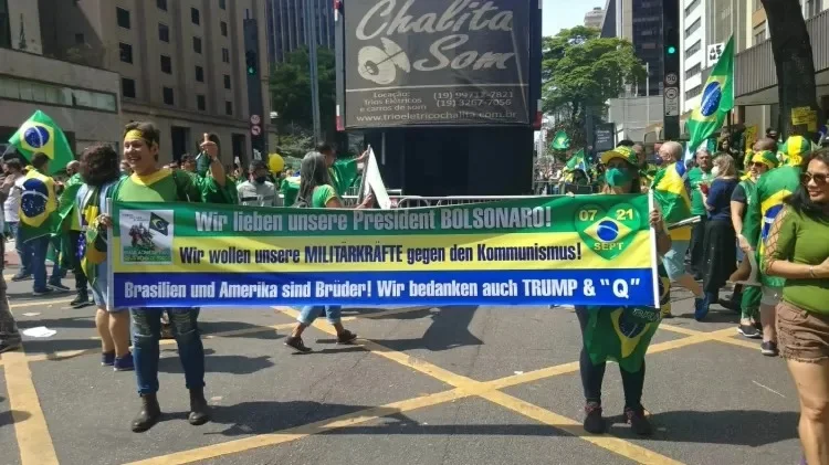 O 7 de setembro poliglota dos bolsonaristas - imagem 1 O 7 de setembro poliglota dos bolsonaristas - imagem 1