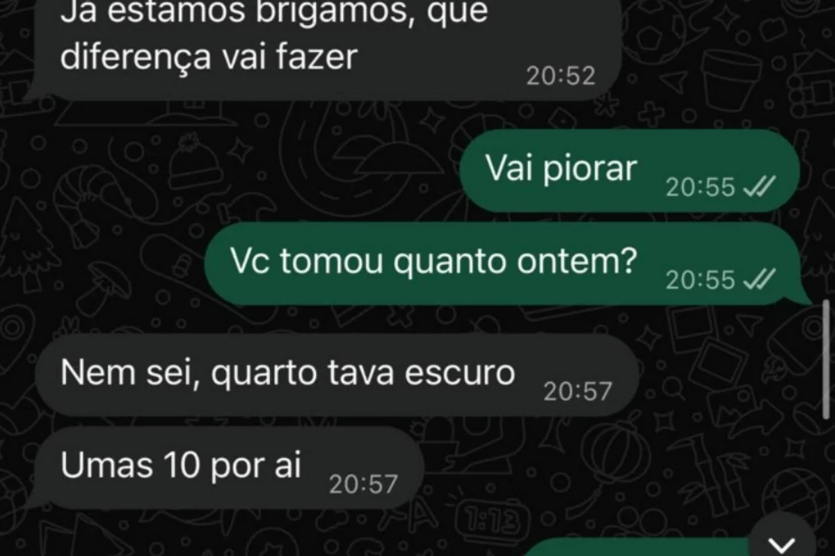 Cunhada se preocupa com Larissa Cunhada se preocupa com Larissa
