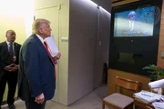 Donald Trump (EUA) assiste ao discurso de Lula na abertura da Assembleia Geral da ONU, em Nova York