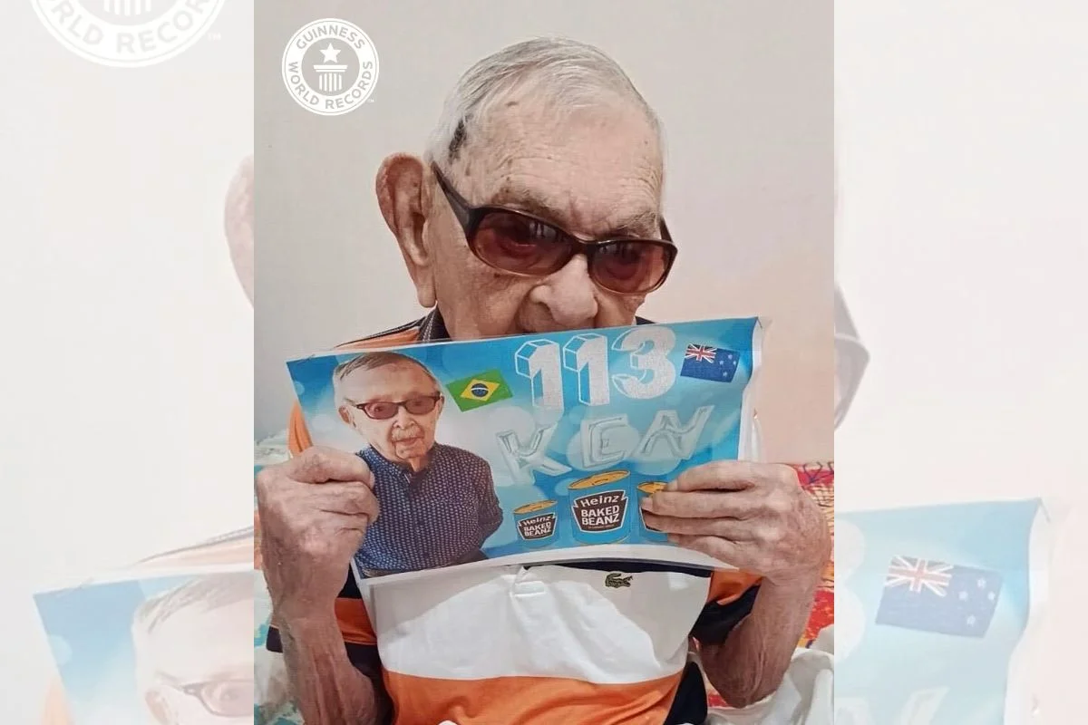 O homem mais velho do mundo é brasileiro O homem mais velho do mundo é brasileiro