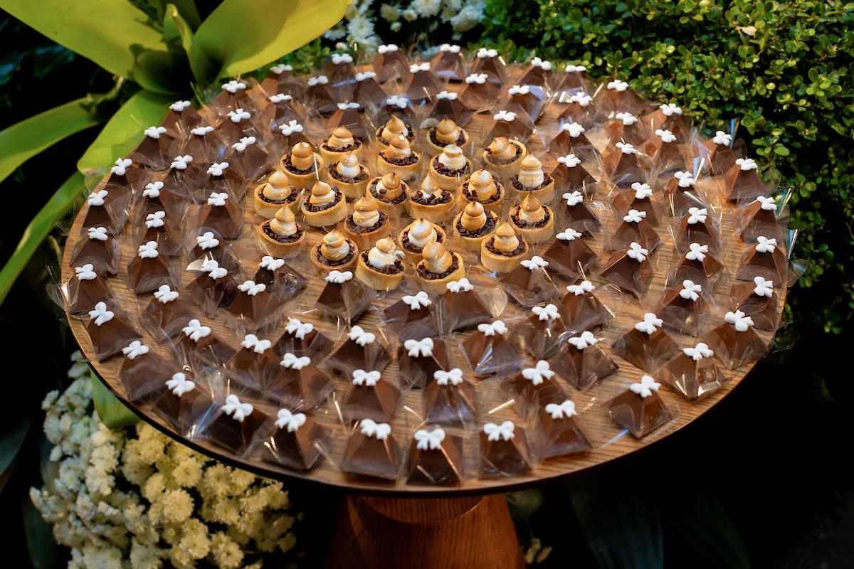 Detalhes da mesa de doces Detalhes da mesa de doces
