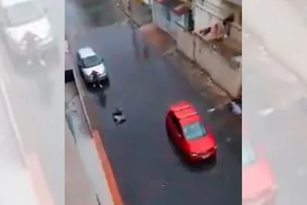 Vídeo: jovem atropela a própria mãe após discussão no Riacho Fundo I