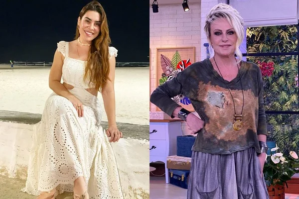 Ana Maria Braga e Naiara Azevedo