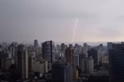 Final de semana pode ter chuva com trovoadas em SP. Veja previsão