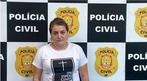 mulher presa pela PCDF
