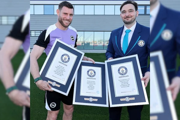 Campeão da Champions bate três recordes e entra no Guinness Book