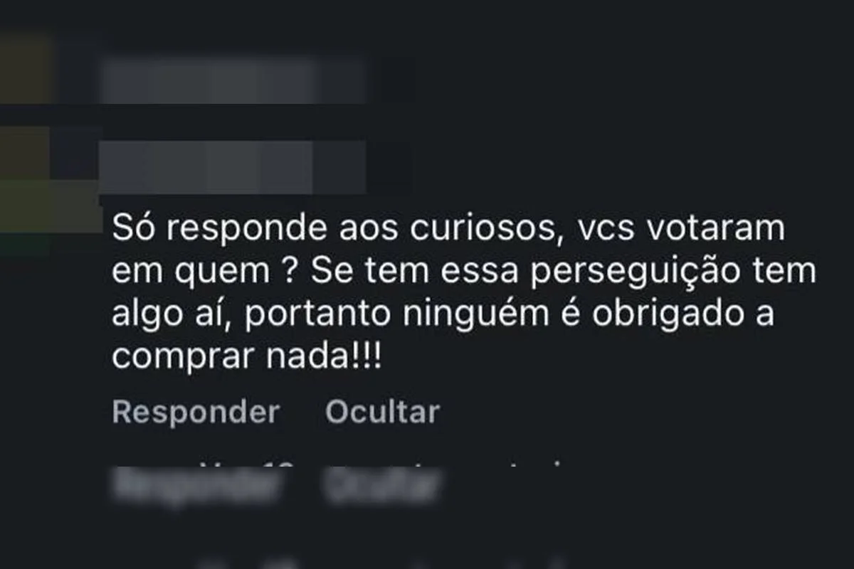 Chiquinha do DF é ofendida ao usar casaco vermelho: “Faz o L e não compre” - imagem 4 Chiquinha do DF é ofendida ao usar casaco vermelho: “Faz o L e não compre” - imagem 4