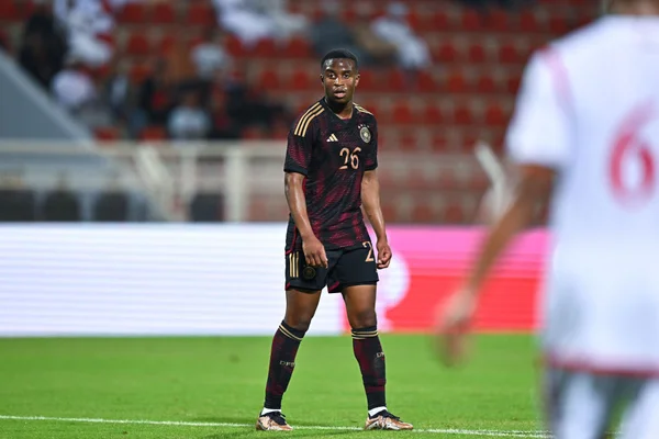 Youssoufa Moukoko atuando em amistoso pela Alemanha - Metrópoles