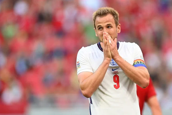 Harry Kane, durante jogo entre Inglaterra e Hungria