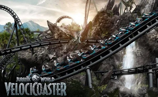 Montanha-russa de Jurassic World promete ser a mais rápida da Flórida