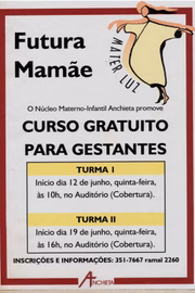 Primeiras turmas do Curso para gestantes