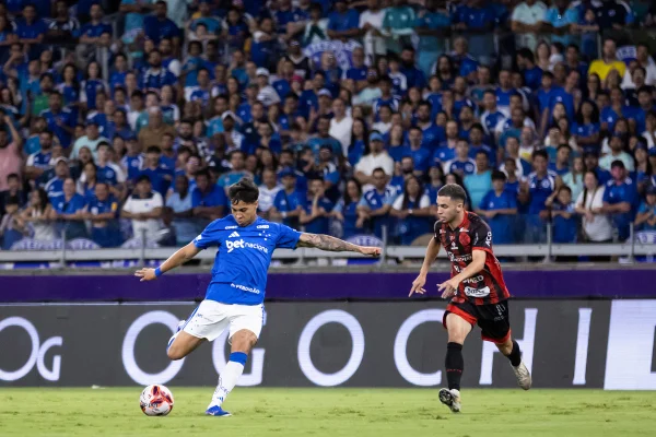 Kaio Jorge na partida diante do Pouso Alegre pela semifinal do Campeonato Mineiro