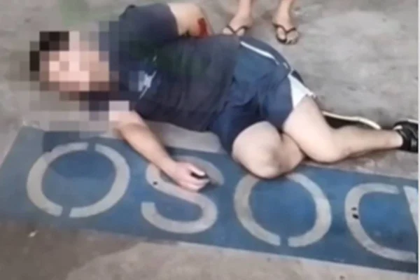 Homem agredido em estacionamento de supermercado