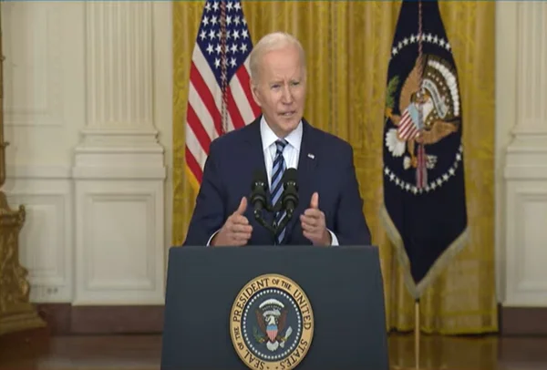 Joe Biden discursa