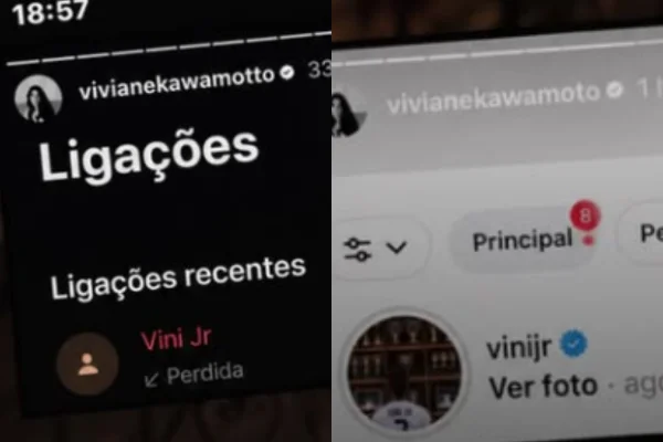 Ex-esposa do governador do MT expõe ligação e foto enviada por Vini Jr. - destaque galeria Ex-esposa do governador do MT expõe ligação e foto enviada por Vini Jr. - destaque galeria