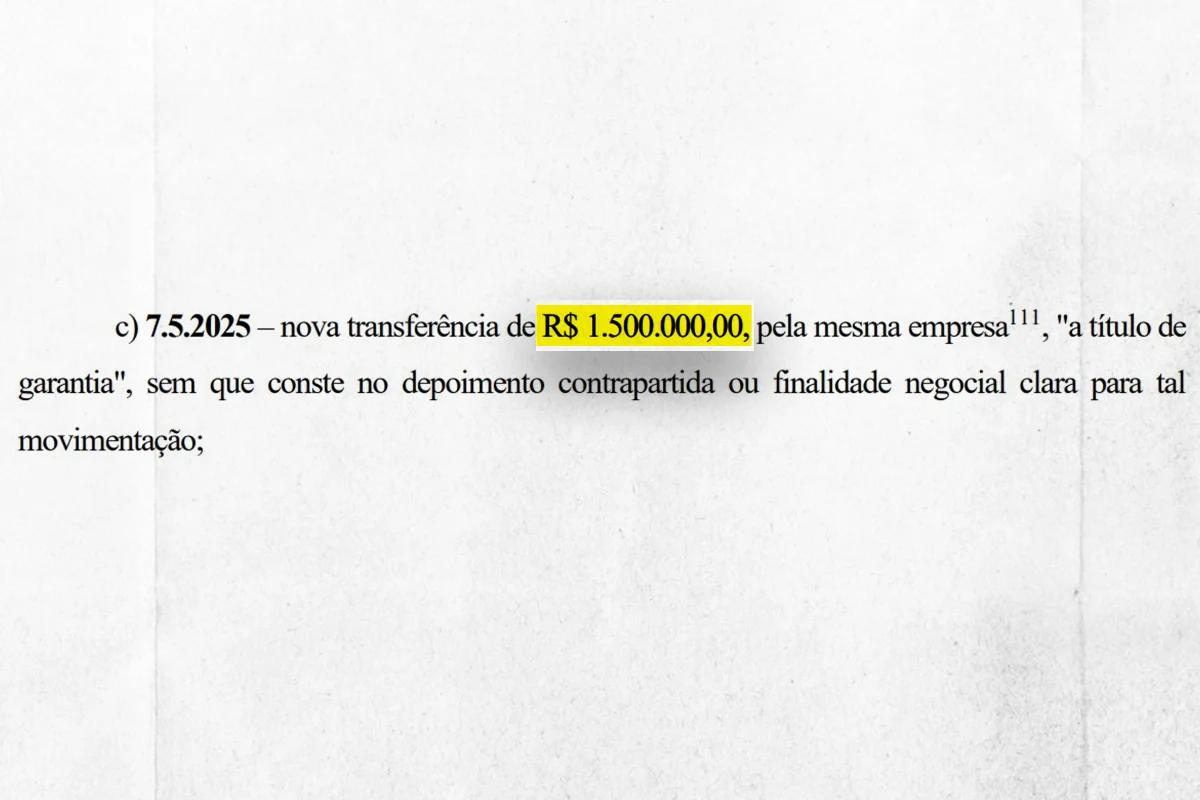 Trechos do relatório da Polícia Federal apontam pagamentos em nome de laranjas de Márcio Canella Trechos do relatório da Polícia Federal apontam pagamentos em nome de laranjas de Márcio Canella