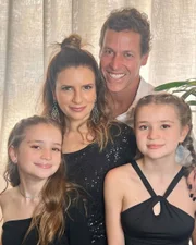 Micaela Goés e a família
