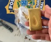 Ouro foi encontrado dentro de condicionador