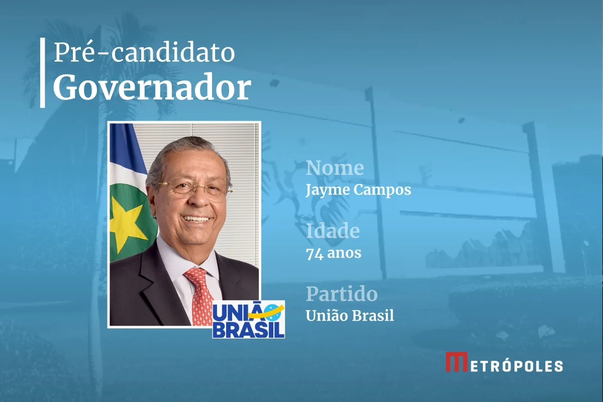 Jayme Campos é senador e ex-governador de MT