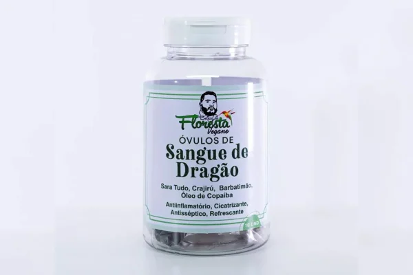 imagem do produto ÓVULO SANGUE DE DRAGÃO da beleza da floresta apreendido pela anvisa. Metrópoles