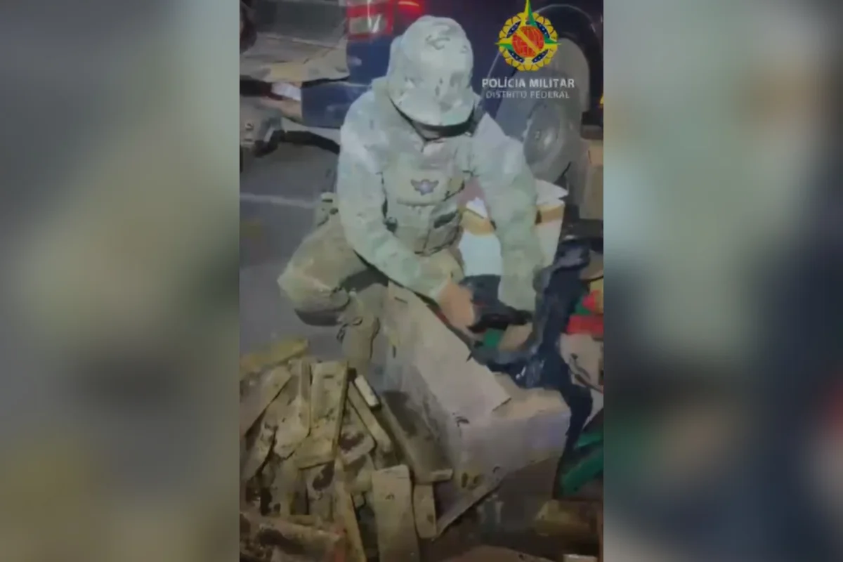 Apreensão de drogas na divisa com Goiás Apreensão de drogas na divisa com Goiás