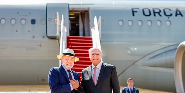 Presidente Lula e o vice-presidente Geraldo Alckmin