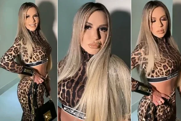 Deolane usa look de R$ 40 mil em entrevista