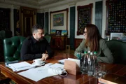 Volodymyr Zelensky e Yuliia Svyrydenko