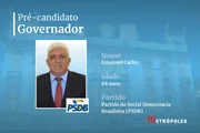 Pré-candidatos ao governo - Emanuel Cacho (PSDB)