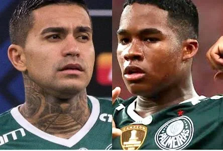 Já está dando neura! Dudu e Endrick: 125 dias sem balançar as redes