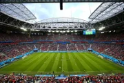 Estádio de São Petersburgo está lotado