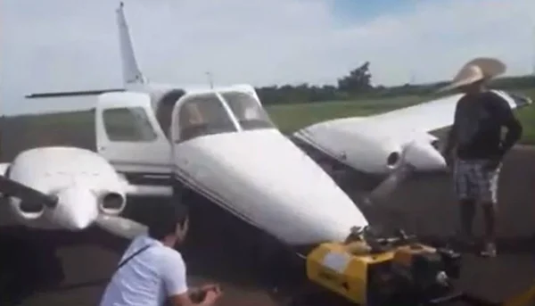 Piloto faz difícil pouso de emergência no Paraná, mas acaba preso