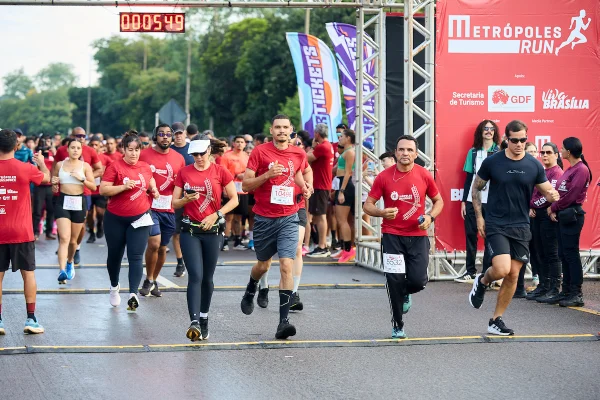 Metrópoles Run - Evento de corrida de rua de 15, 10 e 5 kms - 21 de dezembro de 2025