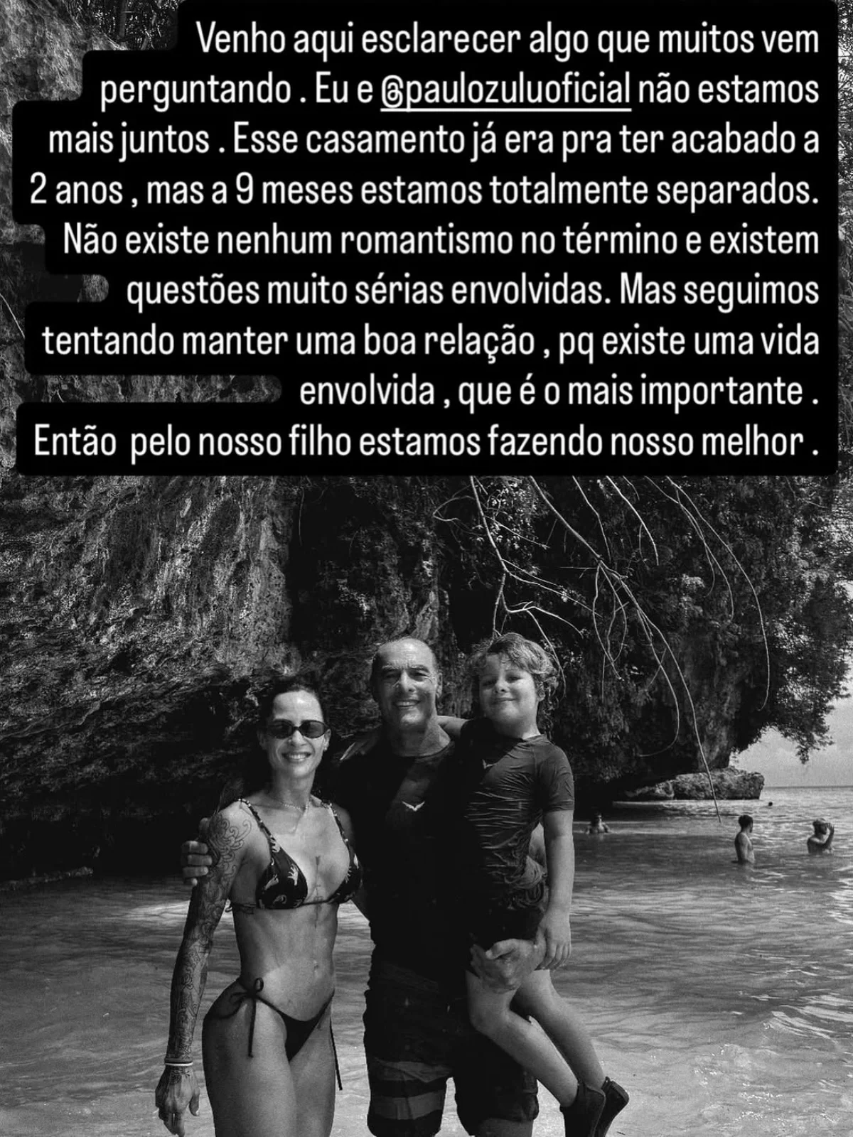 Elaine Quisinski e Paulo Zulu e o filho Kiron Elaine Quisinski e Paulo Zulu e o filho Kiron