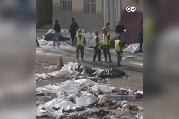 Terremoto na Venezuela: corpos são enfileirados em “zona de desastre”