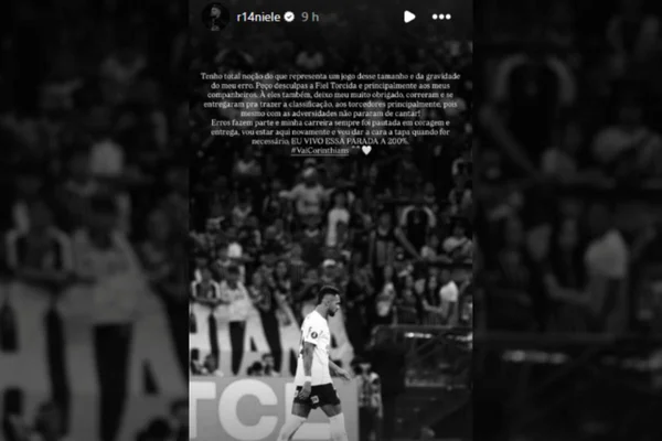 Raniele pede desculpas e admite erro por expulsão na Libertadores - destaque galeria Raniele pede desculpas e admite erro por expulsão na Libertadores - destaque galeria