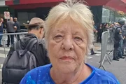 A mãe de Carla Zambelli, Rita Zambelli, pré-candidata ao Congresso, em ato na Avenida Paulista. A mãe de Carla Zambelli, Rita Zambelli, pré-candidata ao Congresso, em ato na Avenida Paulista.