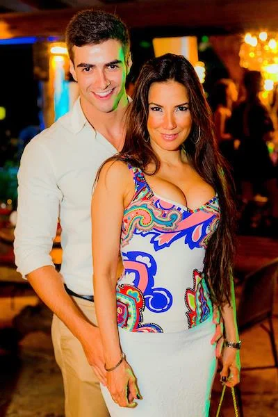 Pedro Melucci e Luciana Coimbra Pedro Melucci e Luciana Coimbra