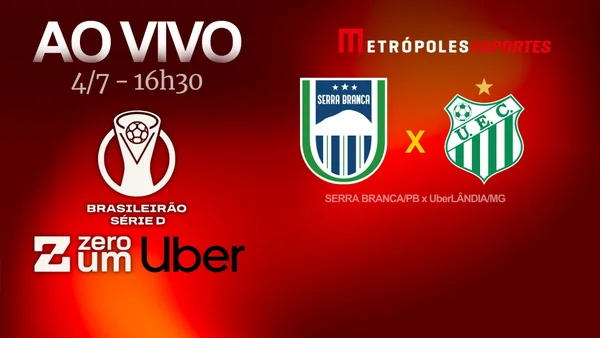 Serra Branca-PB e UberLÂNDIA-MG se enfrentam pela Série D ZeroUm