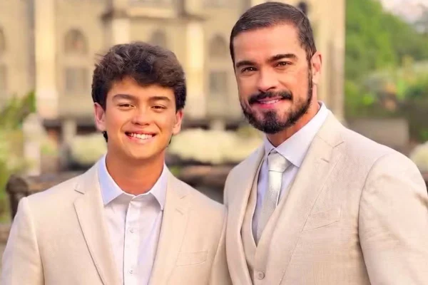 Sidney Sampaio e o filho, Leonardo - Metrópoles