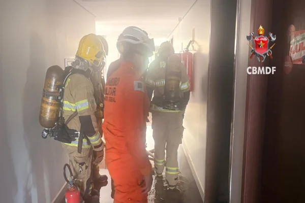 incêndio Asa Norte