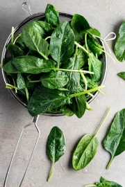 O espinafre é fonte de magnésio O espinafre é fonte de magnésio