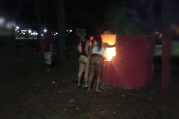 pessoas no swing