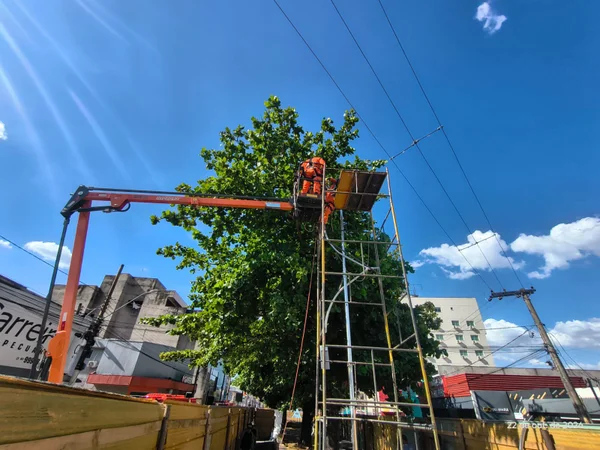 Choque eletrico em andaime mata um e fere outro trabalhador em formosa (GO)