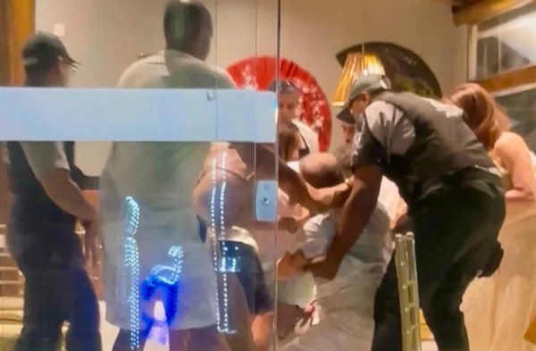 Veja imagens de Geddel após ser agredido
