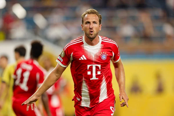 Foto colorida de Harry Kane, do Bayern de Munique - Metrópoles