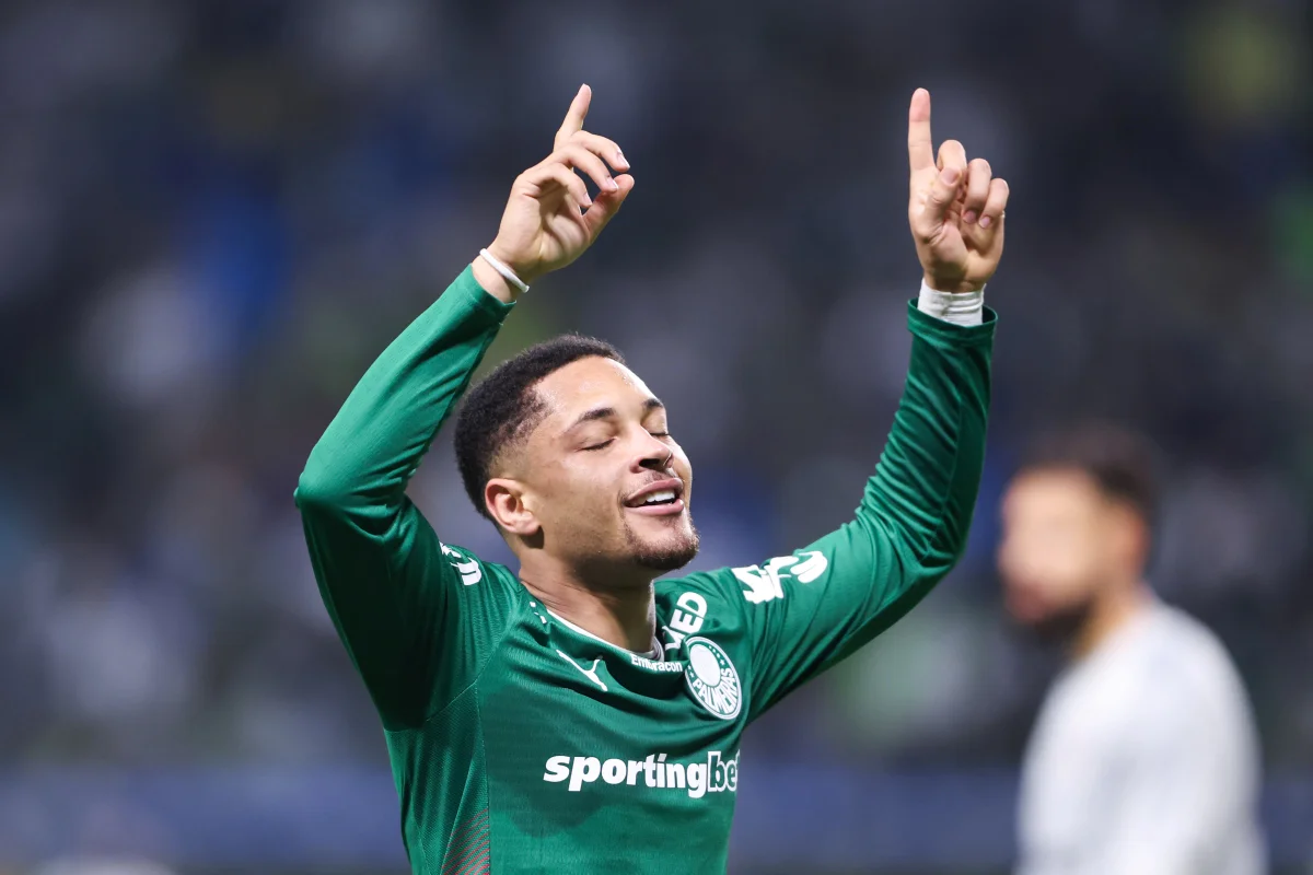 Vitor Roque é um dos artilheiros do Palmeiras Vitor Roque é um dos artilheiros do Palmeiras